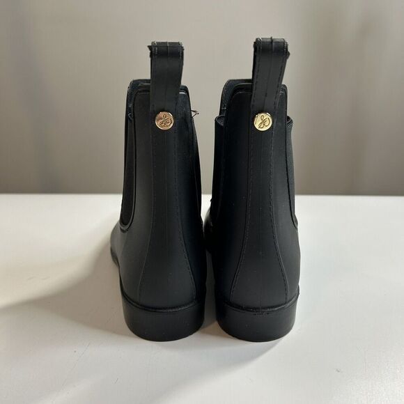 Sam Edelman Boots Women's 7 Tinsley Rubber Rain Boots Matte Black - Picture 5 of 8